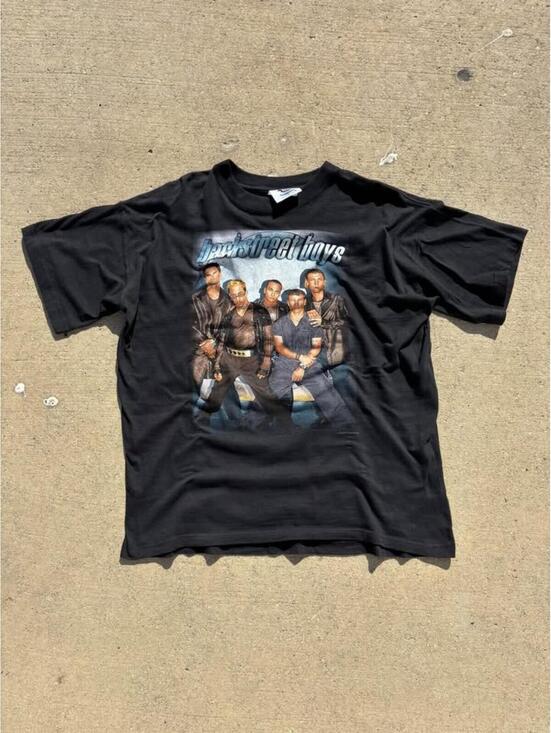 Backstreet Boys Other - Vintage 1998 Backstreet Boys Black Graphic Band T-Shirt